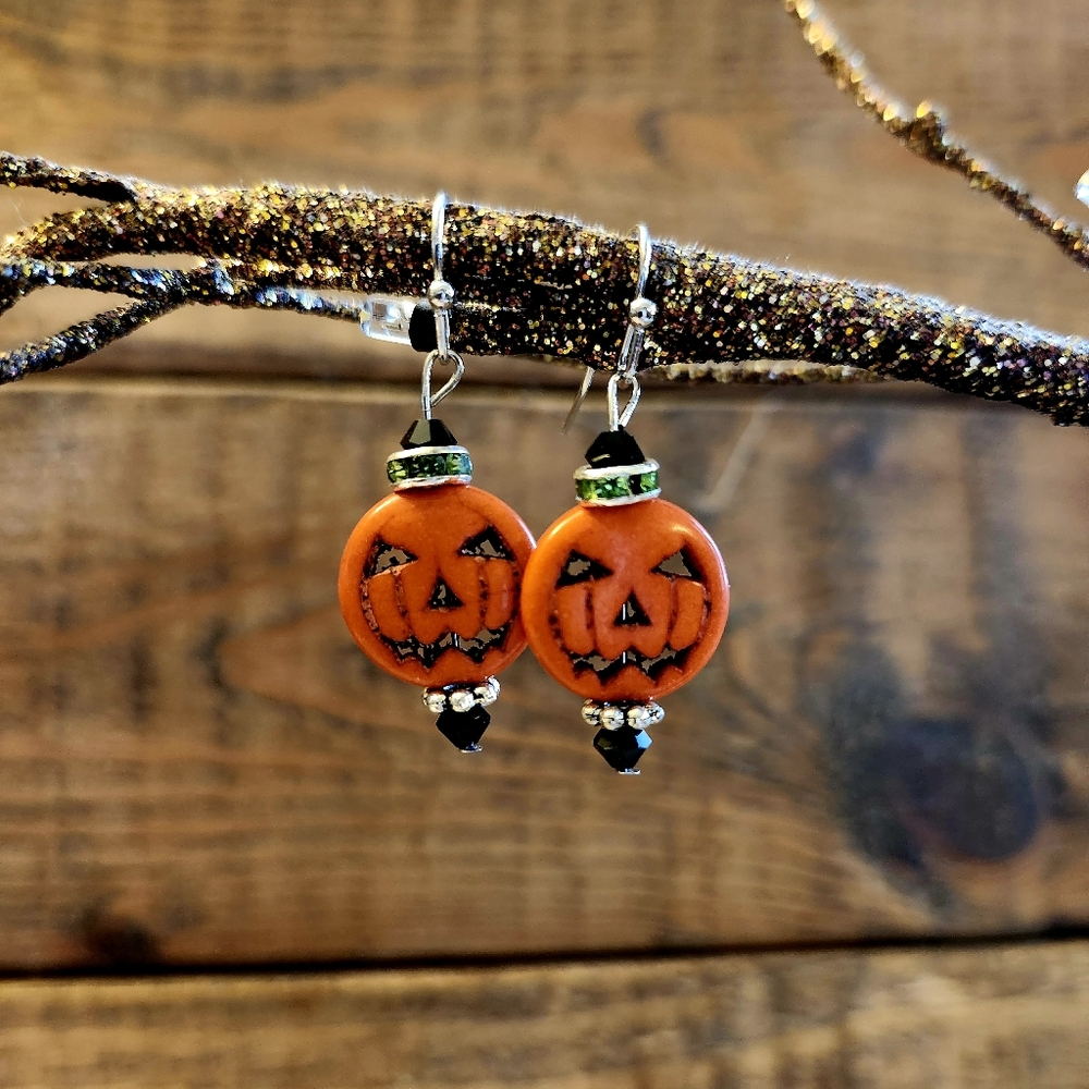 B1G1! Autumn Pumpkin Earrings!